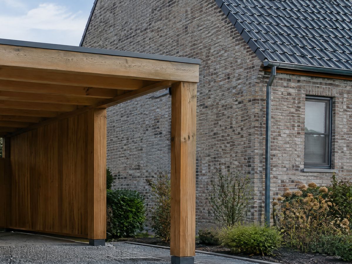 Verzorgde tuin met terras
