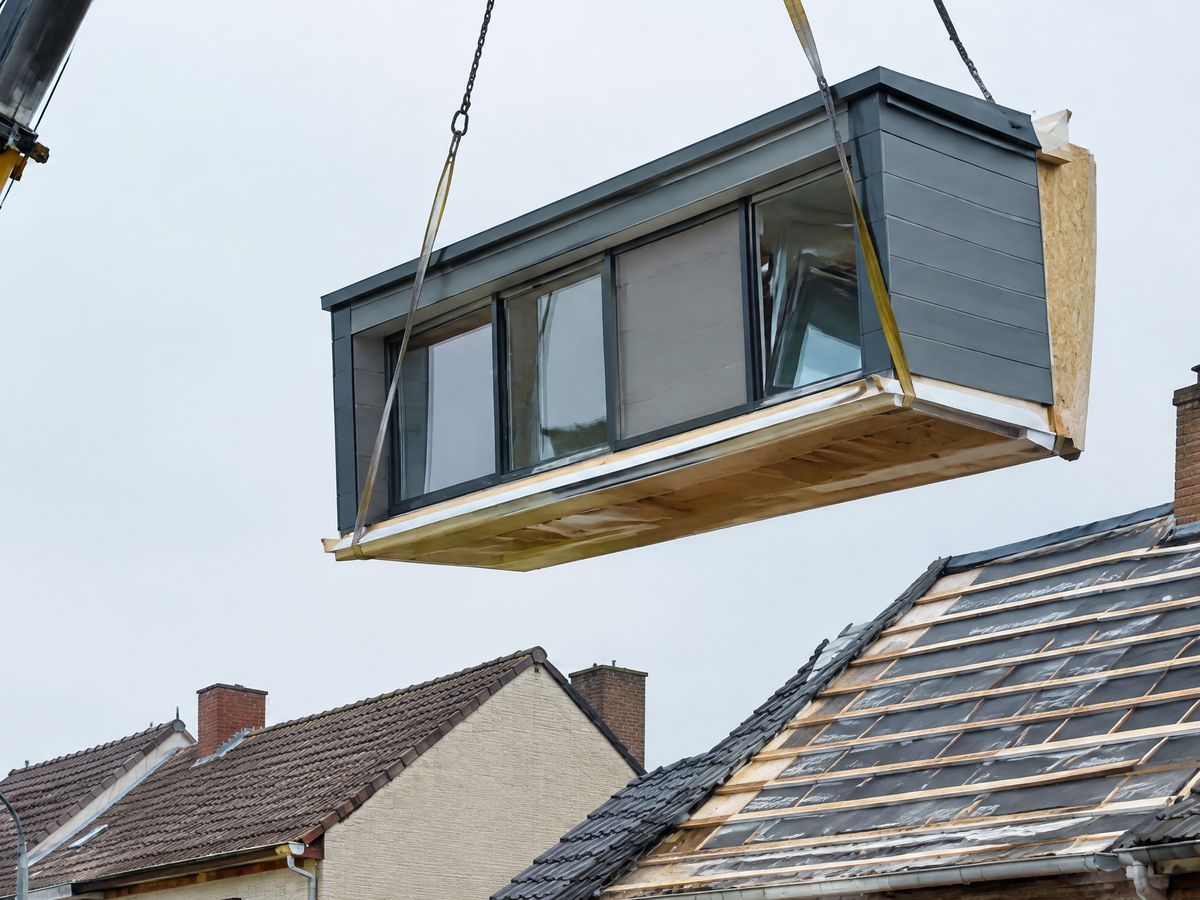 Dakkapel met zinken bekleding